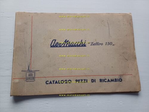 Aermacchi Zeffiro 150 Scooter catalogo ricambi originale