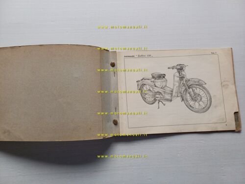 Aermacchi Zeffiro 150 Scooter catalogo ricambi originale