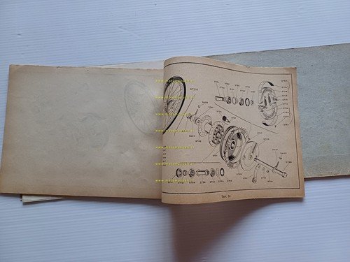AeroCaproni Capriolo 75 manuale uso manutenzione + catalogo ricambi originale