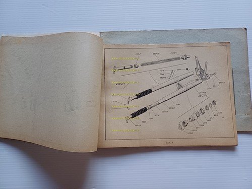 AeroCaproni Capriolo 75 manuale uso manutenzione + catalogo ricambi originale