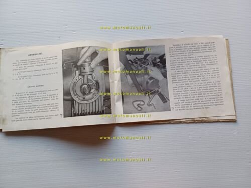 Aerocaproni Capriolo 75 manuale uso manutenzione originale