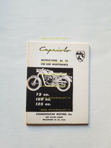 Aeromere Capriolo 75 - 100 - 125 manuale uso manutenzione …