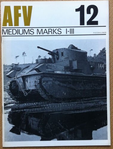 AFV #12 - Mediums Marks I-III - Profile Publ. '70 …