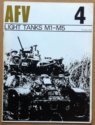 AFV #4 - Light Tanks M1-M5 - Profile Publ. '70 …