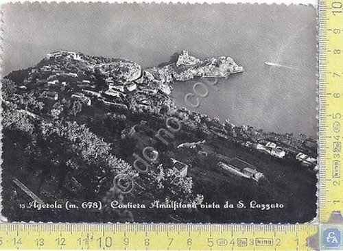 Agerola - Costiera vista da S.Lazzato - 1954 | Immagine principale