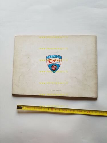 Agrati Capri 50 Scooter 1966 catalogo ricambi originale spare parts …