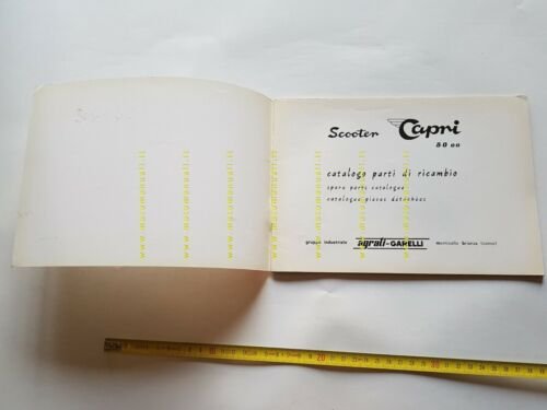 Agrati Capri 50 Scooter 1968 catalogo ricambi originale spare parts …