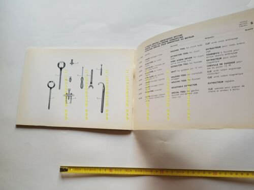 Agrati Capri 50 Scooter 1968 catalogo ricambi originale spare parts …