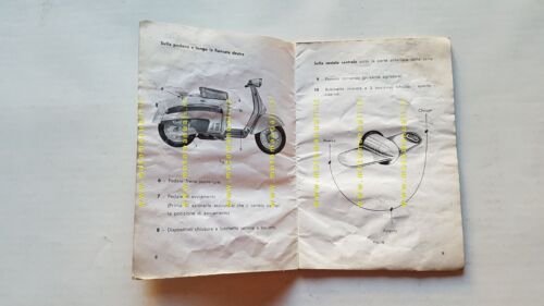 Agrati Capri Scooter 50 1968 manuale uso libretto originale owner's …
