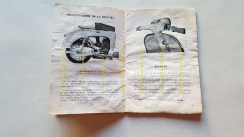 Agrati Capri Scooter 50 1968 manuale uso libretto originale owner's …