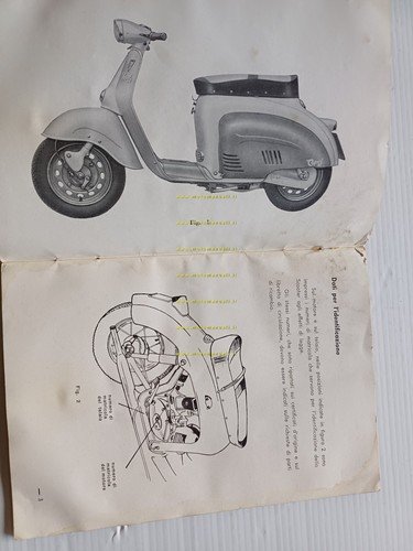 Agrati Capri Scooter 80 manuale uso manutenzione libretto istruzioni originale