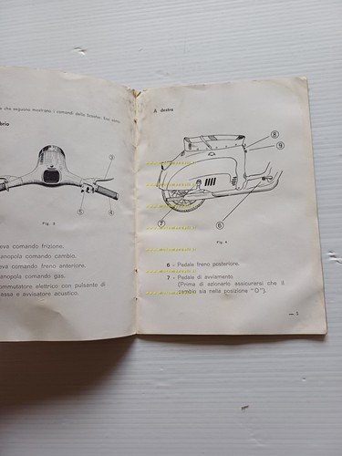 Agrati Capri Scooter 80 manuale uso manutenzione libretto istruzioni originale