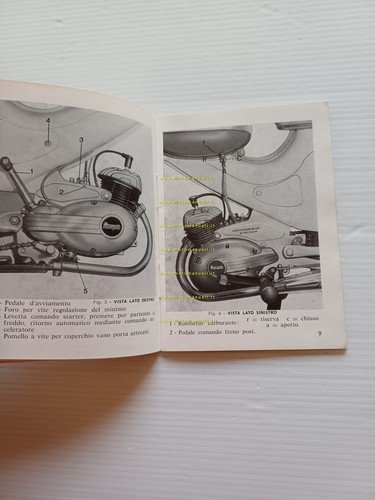 Agrati Capri Turismo De Lux 50 4v manuale uso libretto …