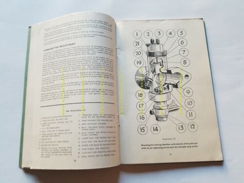 AJS modelli Springtwin 1950 manuale uso manutenzione INGLESE originale