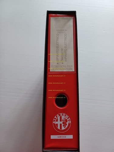 Alfa Romeo 145-146 1996-9 manuale officina Impianto elettrico-Diagnosi vol. III