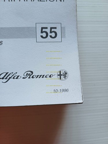 Alfa Romeo 145-146 1996-9 manuale officina Impianto elettrico-Diagnosi vol. III