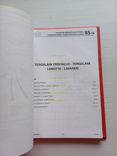 Alfa Romeo 145-146 1996-9 manuale officina Impianto elettrico-Diagnosi vol. III
