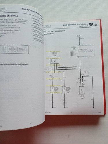 Alfa Romeo 145-146 1996-99 manuale officina Impianto Elettrico - Diagnosi
