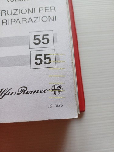 Alfa Romeo 145-146 1996-99 manuale officina Impianto Elettrico - Diagnosi