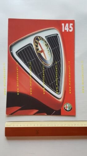 Alfa Romeo 145 1996-7 depliant OLANDESE originale DUTCH text brochure