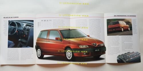 Alfa Romeo 145 1996-7 depliant OLANDESE originale DUTCH text brochure