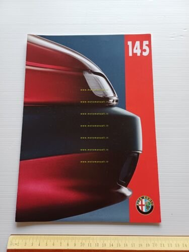 Alfa Romeo 145 modelli 1995 depliant originale italiano