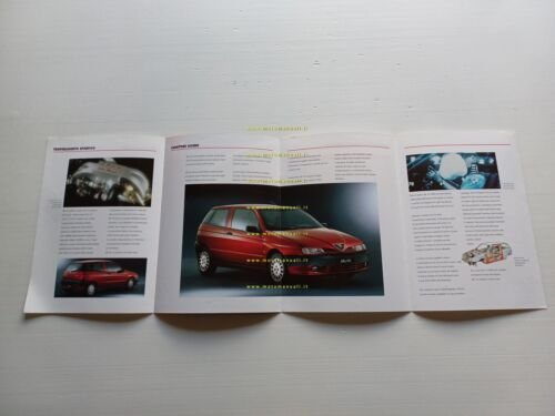 Alfa Romeo 145 modelli 1995 depliant originale italiano