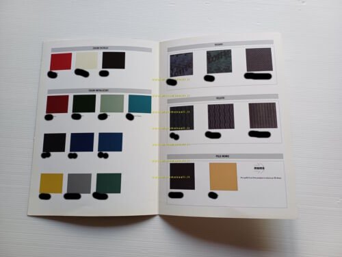 Alfa Romeo 145 modelli 1999 cartella colori+ interni depliant italiano …