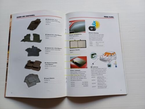 Alfa Romeo 145 Zubehor Accessori 1998 depliant catalogo TEDESCO originale