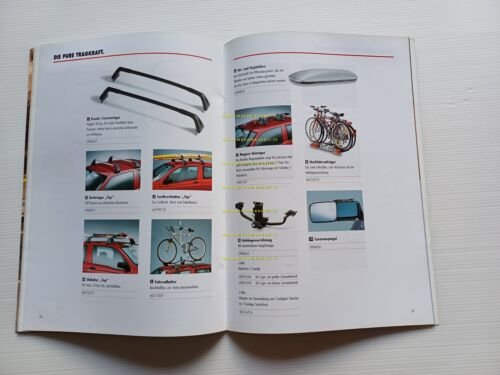 Alfa Romeo 145 Zubehor Accessori 1998 depliant catalogo TEDESCO originale