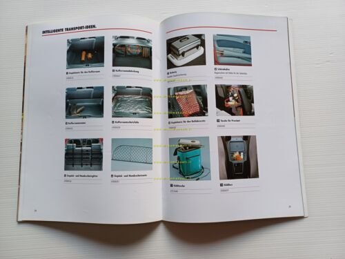 Alfa Romeo 145 Zubehor Accessori 1998 depliant catalogo TEDESCO originale