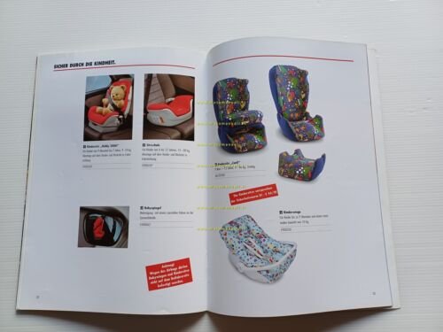 Alfa Romeo 145 Zubehor Accessori 1998 depliant catalogo TEDESCO originale