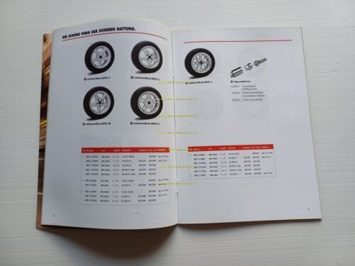 Alfa Romeo 145 Zubehor Accessori 1998 depliant catalogo TEDESCO originale
