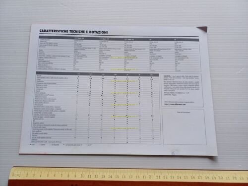 Alfa Romeo 146 modelli 1997-98 depliant italiano originale