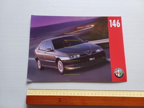 Alfa Romeo 146 modelli 1998 depliant italiano originale