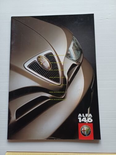 Alfa Romeo 146 modelli 1999 depliant italiano originale