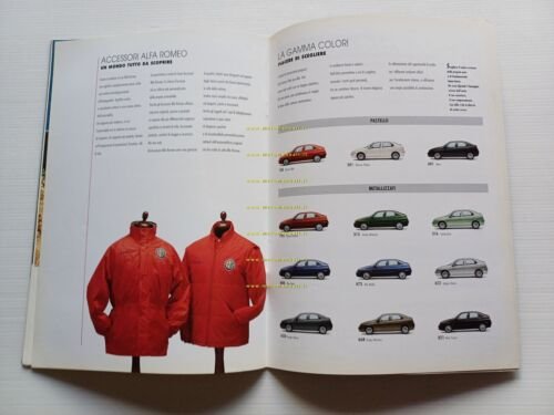 Alfa Romeo 146 modelli 1999 depliant italiano originale