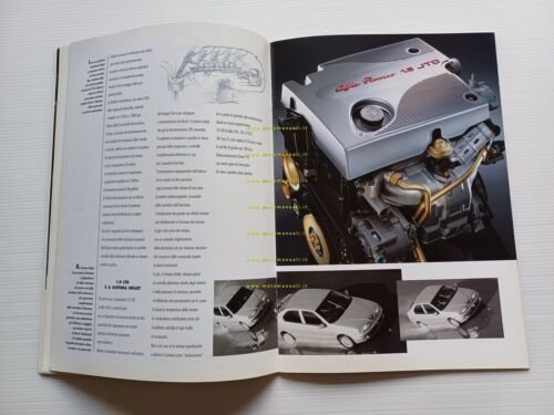 Alfa Romeo 146 modelli 1999 depliant italiano originale