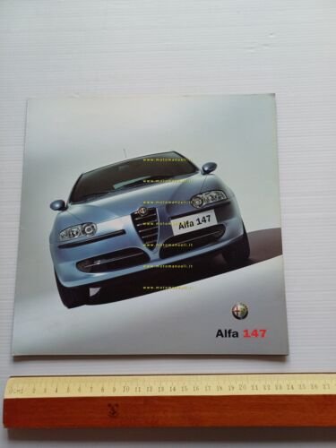 Alfa Romeo 147 modelli 2000 2 depliant italiano