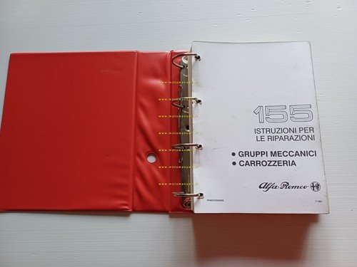 Alfa Romeo 155 1991-94 manuale officina Gruppi Meccanici - Carrozzeria …