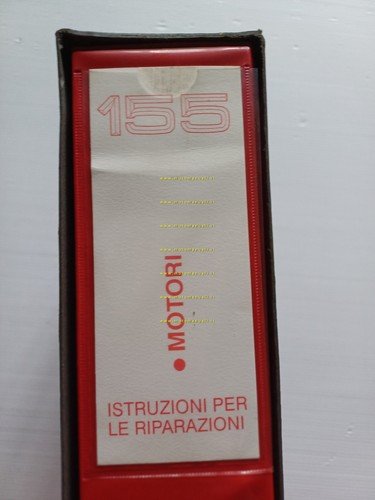 Alfa Romeo 155 1991-94 manuale officina Riparazione Tutti Motori originale