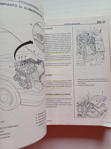 Alfa Romeo 155 1991-94 manuale officina Riparazione Tutti Motori originale
