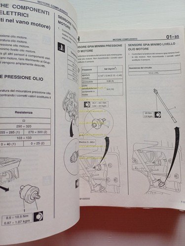 Alfa Romeo 155 1991-94 manuale officina Riparazione Tutti Motori originale