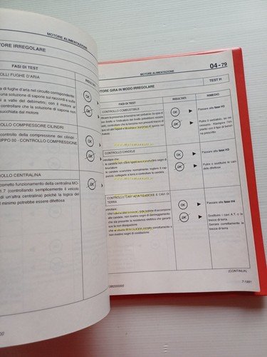 Alfa Romeo 155 1991-94 manuale officina Riparazione Tutti Motori originale
