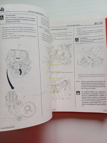 Alfa Romeo 155 1991-94 manuale officina Riparazione Tutti Motori originale