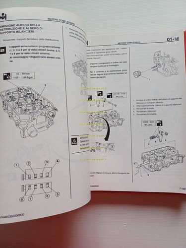 Alfa Romeo 155 1991-94 manuale officina Riparazione Tutti Motori originale
