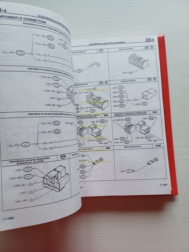 Alfa Romeo 155 1993-94 manuale officina Diagnostica Elettrica-Elettronica