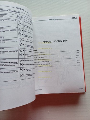 Alfa Romeo 155 1993-94 manuale officina Diagnostica Elettrica-Elettronica