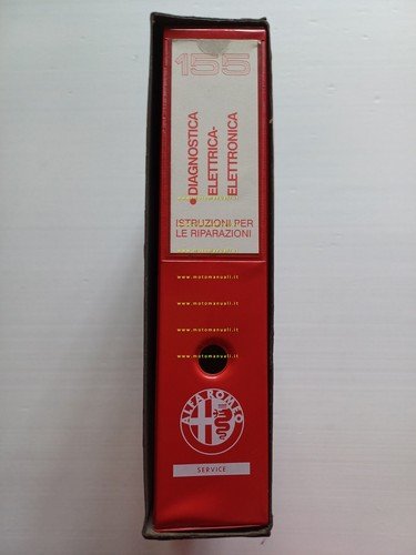 Alfa Romeo 155 1993-94 manuale officina Diagnostica Elettrica-Elettronica