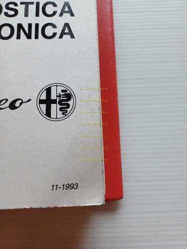 Alfa Romeo 155 1993-94 manuale officina Diagnostica Elettrica-Elettronica